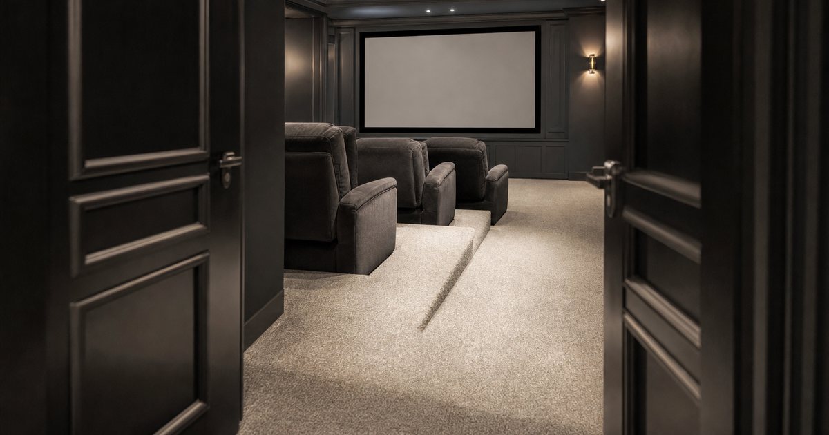Can a home theater room add measurable value to a luxury property?