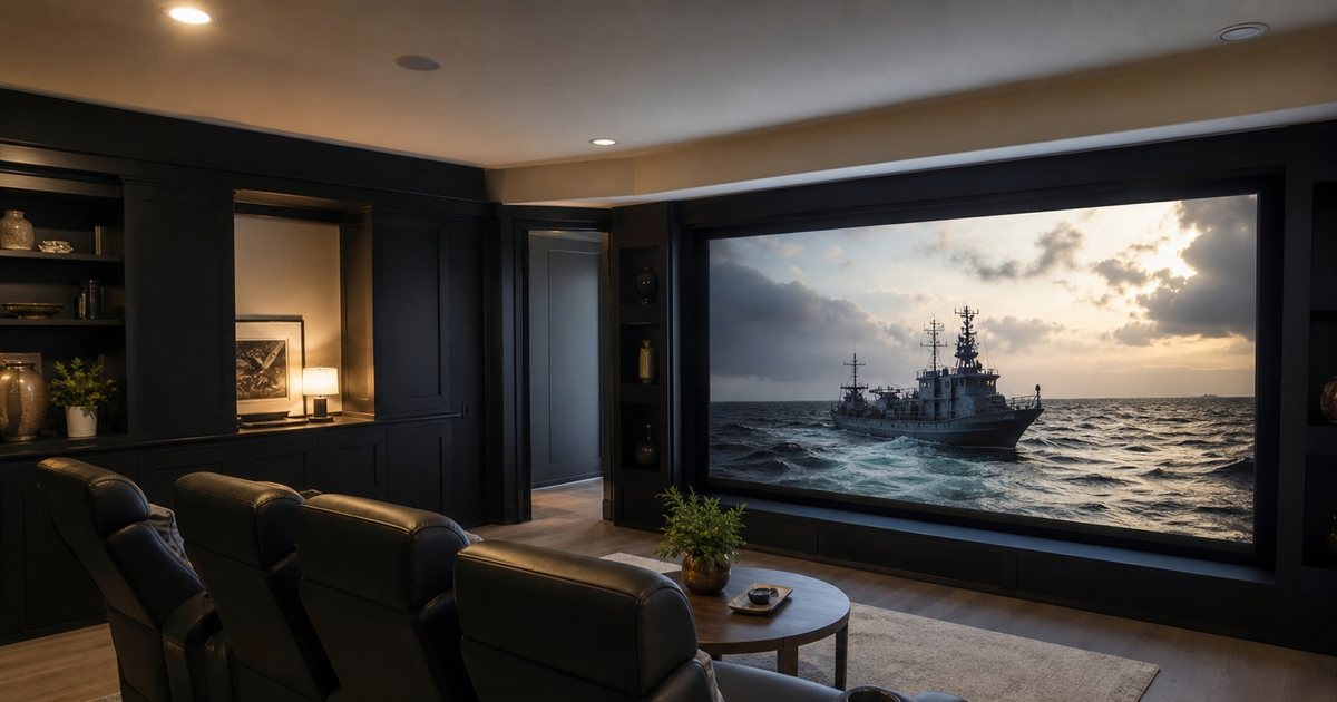 Why does screen size depend on viewing distance more than budget?